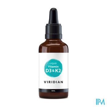 Viridian Vitamin D3 & K2 Liquid 90ml