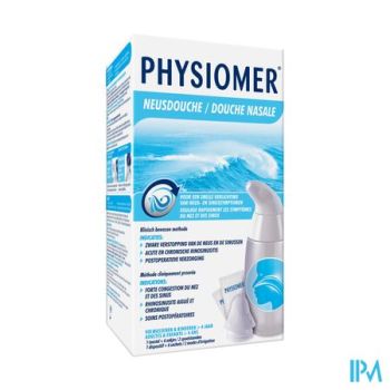 PHYSIOMER NEUSDOUCHE + ZEEZOUT 6 ZAK
