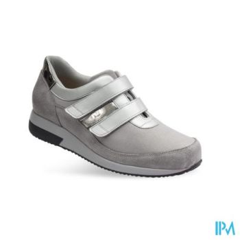 Podartis Adelle Schoen Dame Velcro Zilver