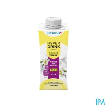 Nutrisens Hyperdrink 2kcal Vezels Vanille 4x200ml