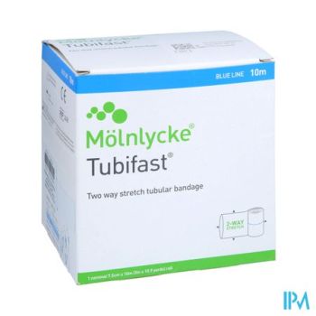 Tubifast Blauw 7,50cmx10m 1 2438
