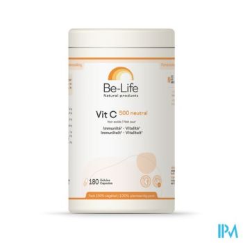 Vit C 500 Neutral Be Life Caps180 Nf Verv. 4509352