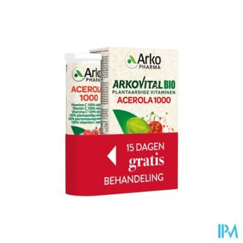 Arkovital Acerola 1000 Bio Comp 30 + Comp 15