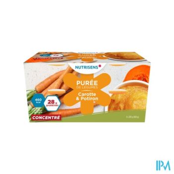 Groentepuree Wortel-pompoen 4x200g