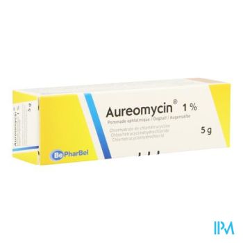 Aureomycine Ung Opht 1 X 5g 1%