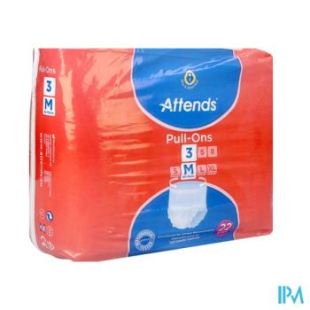 Attends Pull On 3 Slip Medium 1x22