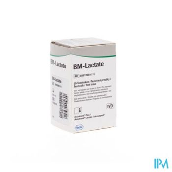 Accutrend Lactaat Strips 25 03012654016