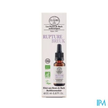 Elixirs Bio Bach Bloemen Complex Breuk 20ml