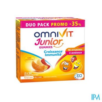 Omnivit Junior Gummies Duopack -35%
