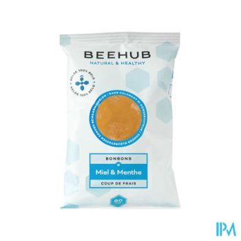 Beehub Snoepjes Honing&pepermunt 80g