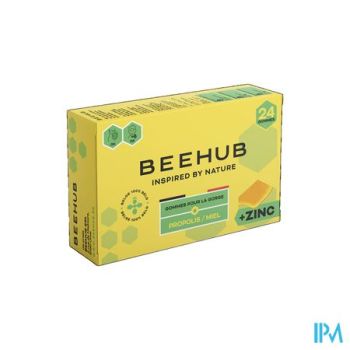 Beehub Keel Honing Propolis Zink Past 24