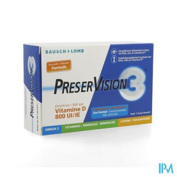 Preservision + Vit D3 Caps