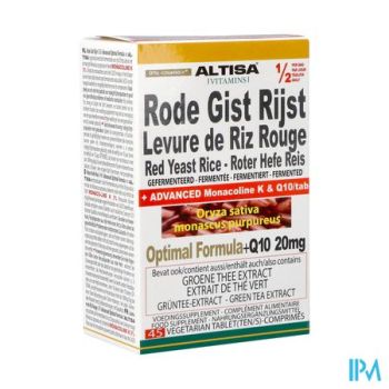 Altisa Rode Gist Rijst Optimal Formula Comp 45