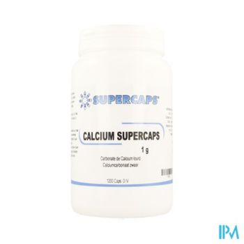Calcium Carb. Supercaps Caps 1200x1000mg Ivoor