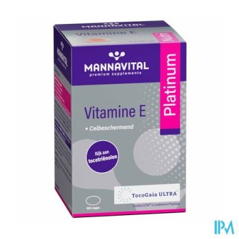 Mannavital Vitamine E Caps 60