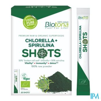 Biotona Chlorella + Spirulina Shots