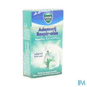 Vicks Ademvrij Z/suiker 40g Box