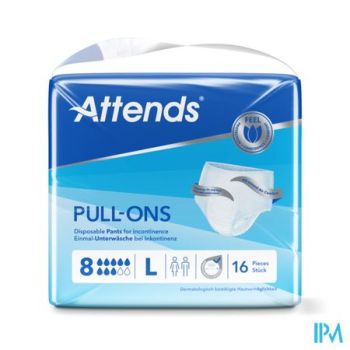 Attends Pull-ons 8l 1x16