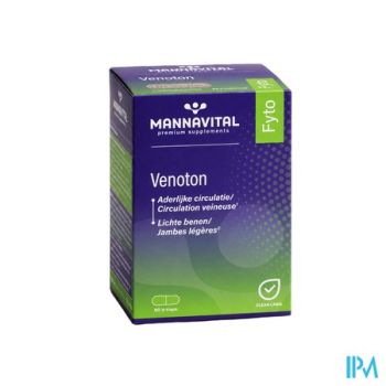 Mannavital Venoton V-caps 60