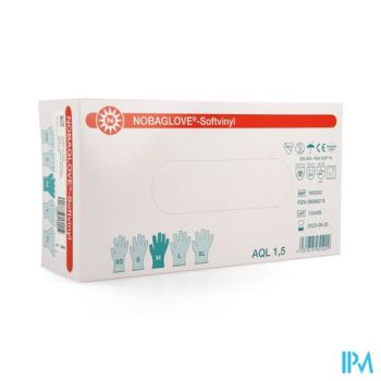 Noba Handschoen Vinyl Poedervrij M 100 5700574