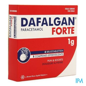 Dafalgan Forte 1g Citrus Bruistabl 8