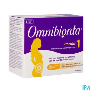 Omnibionta Pronatal 1kinderwens Zwang. 8wek Tabl56