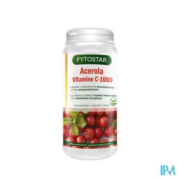 Fytostar Vitamine-energie Vit C1000&acerol Tabl 60