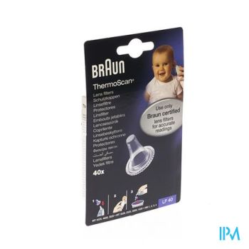 Braun Lf-40 Lensfilters Thermoscan 40pc