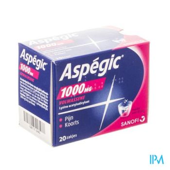 Aspegic 1000 Pulv 20x1000mg Ad