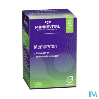 Mannavital Memoryton V-caps 60