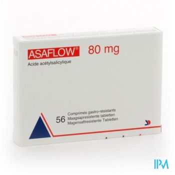 Asaflow 80mg Maagsapres Comp Bli 56x 80mg
