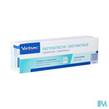 Virbac Tandpasta Enzymatisch Leversmaak Tube 100g