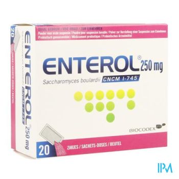 Enterol 250mg Pulv Sach 20