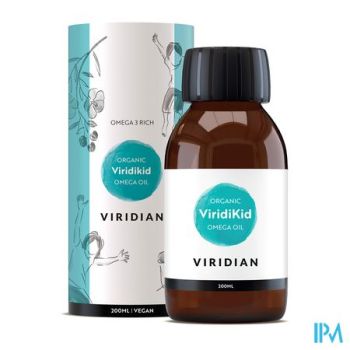 Viridian Organic Viridikid Omega-3 Olie 200ml