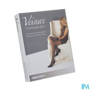 Veinax Panty Transparant Lang Beige Maat