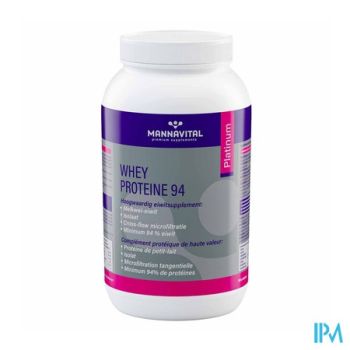 Mannavital Whey Proteine 94 Pdr 900g