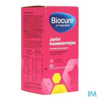 Biocure Junior Kauwsterretjes 60