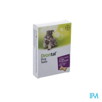Drontal Tasty Bone 150/144/5mg 10kg Dog Comp 2