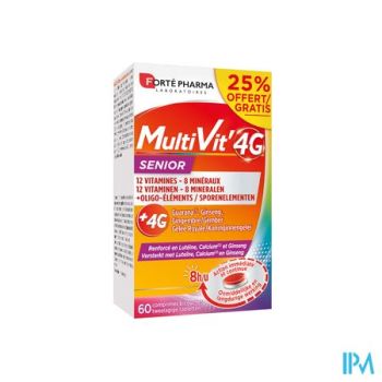 Multivit 4g Senior Tabl 60 Promopack