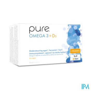 Pure Omega + D3 Softgels