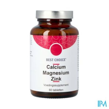 Best Choice Calcium Magnesium Zinc Comp 60 Fr