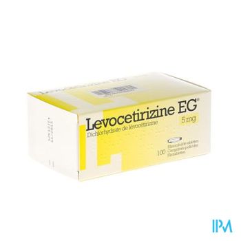 Levocetirizine Eg 5mg Filmomh Tabl 100