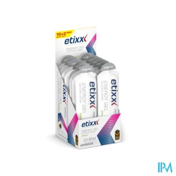 Etixx Isotonic Drink Energy Gel Apple 12x60ml