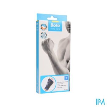 Bota Ortho Handpolsbandage Zwart N3