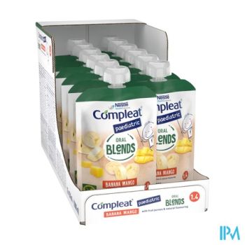 Compleat Paediatric Oral Blends Ban.&mang.12x150ml
