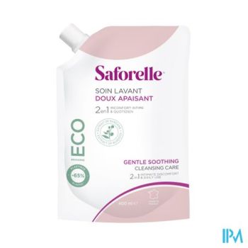 Saforelle Zachte Wasverzorging Eco Navul.400ml