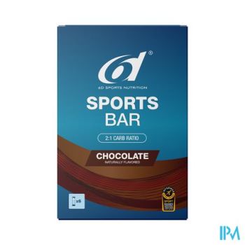 6d Sports Bar Chocolate 6x46g