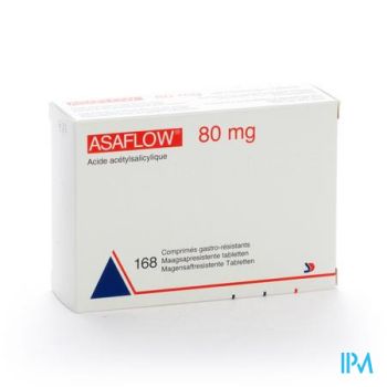 Asaflow 80mg Maagsapres Comp Bli 168x 80mg