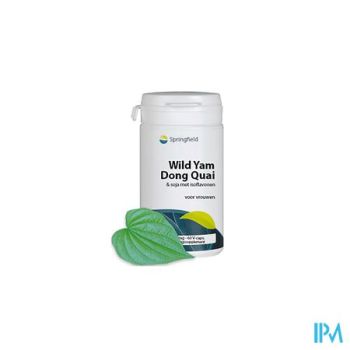 Wild Yam 200mg Dong Q.200mg Springfield V-caps 60