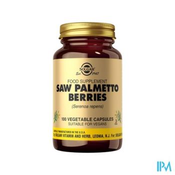 Solgar Saw Palmetto Berries Caps 100